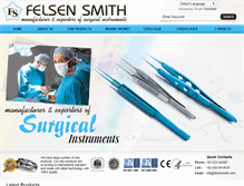 Tablet Screenshot of felsensmith.com